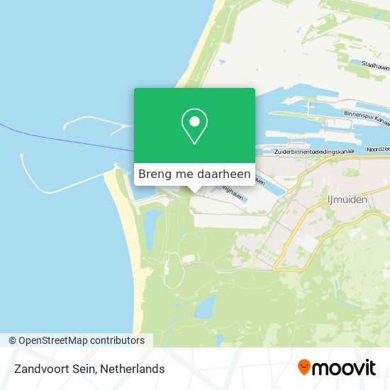 Zandvoort Sein kaart