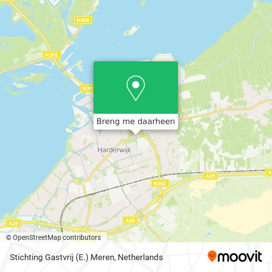 Stichting Gastvrij (E.) Meren kaart