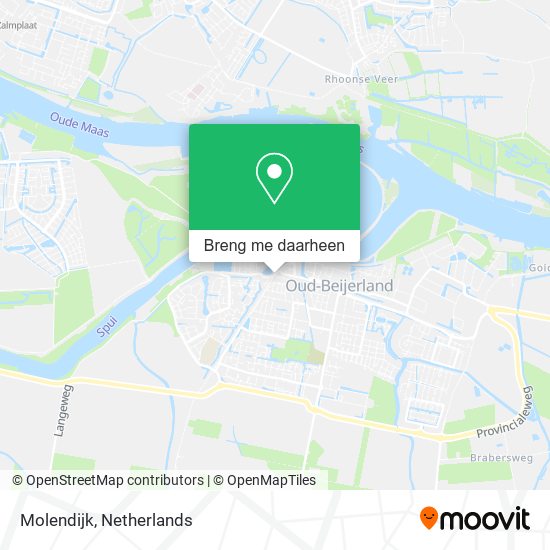 Molendijk kaart