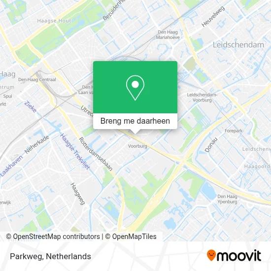 Parkweg kaart