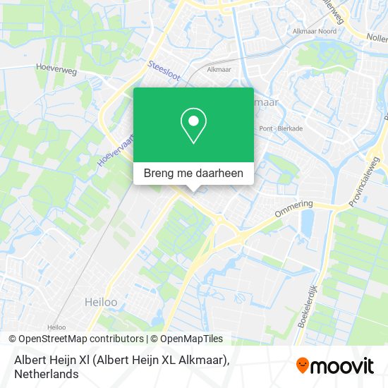 Albert Heijn Xl (Albert Heijn XL Alkmaar) kaart
