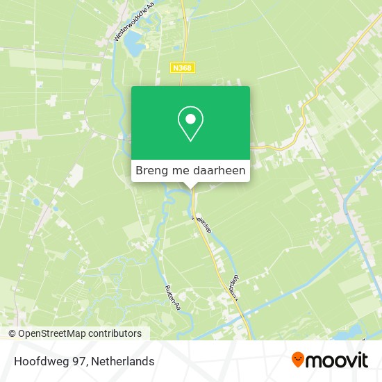 Hoofdweg 97 kaart