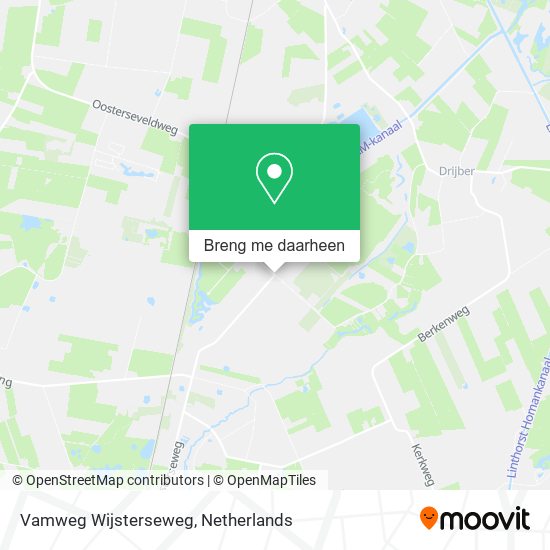 Vamweg Wijsterseweg, 9418 TS Wijster kaart