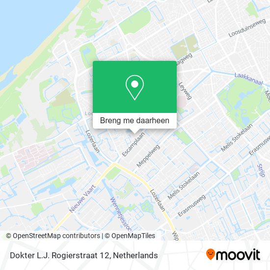 Dokter L.J. Rogierstraat 12 kaart