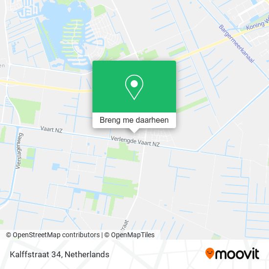 Kalffstraat 34 kaart