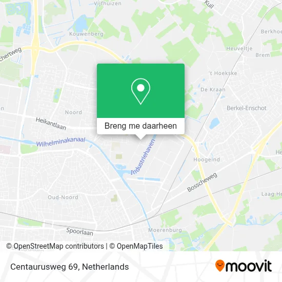 Centaurusweg 69 kaart
