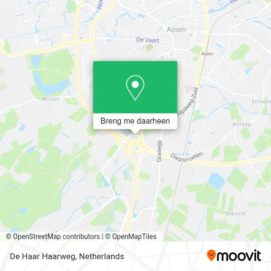 De Haar Haarweg kaart