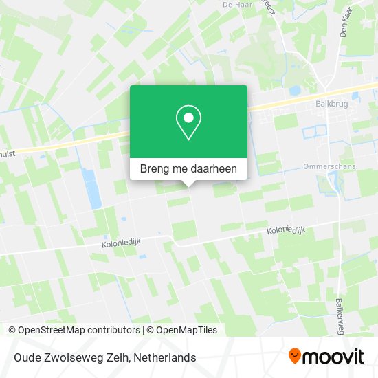 Oude Zwolseweg Zelh, 7739 PN Vinkenbuurt kaart