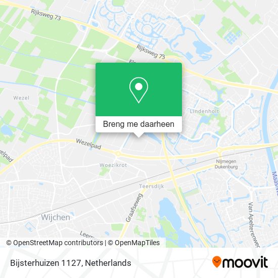 Bijsterhuizen 1127 kaart