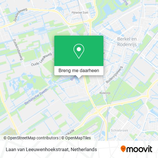 Laan van Leeuwenhoekstraat kaart