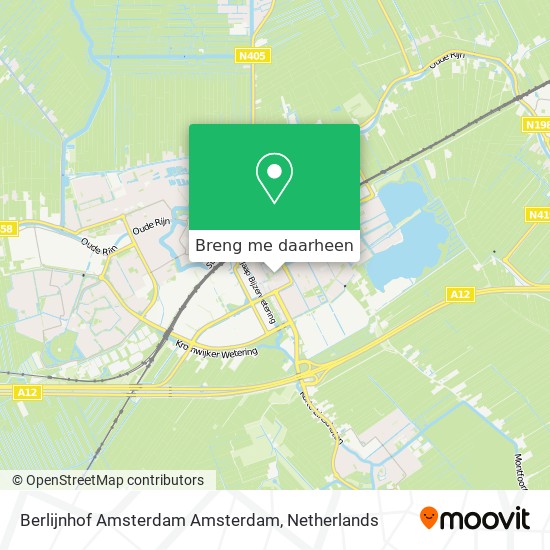 Berlijnhof Amsterdam Amsterdam kaart