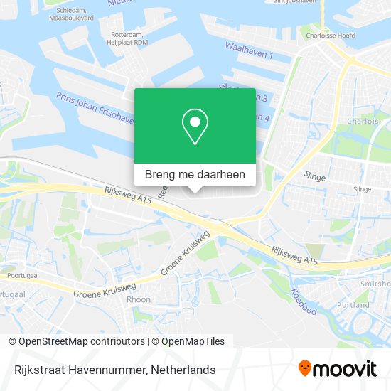 Rijkstraat Havennummer kaart