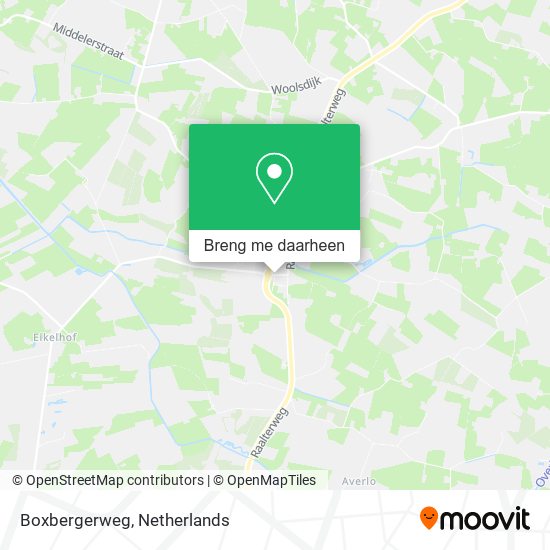 Boxbergerweg kaart