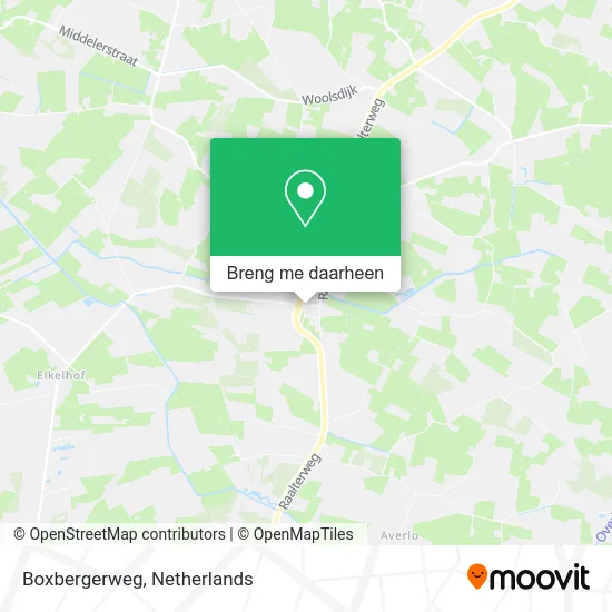 Boxbergerweg kaart