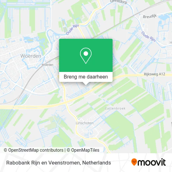 Rabobank Rijn en Veenstromen kaart