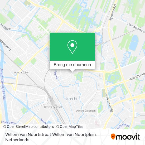 Willem van Noortstraat Willem van Noortplein kaart