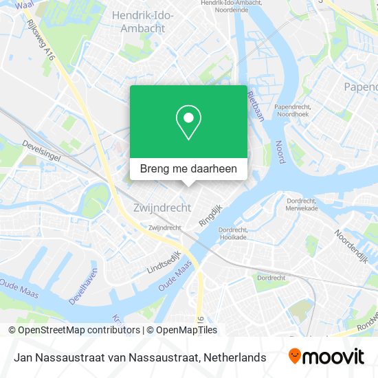 Jan Nassaustraat van Nassaustraat kaart