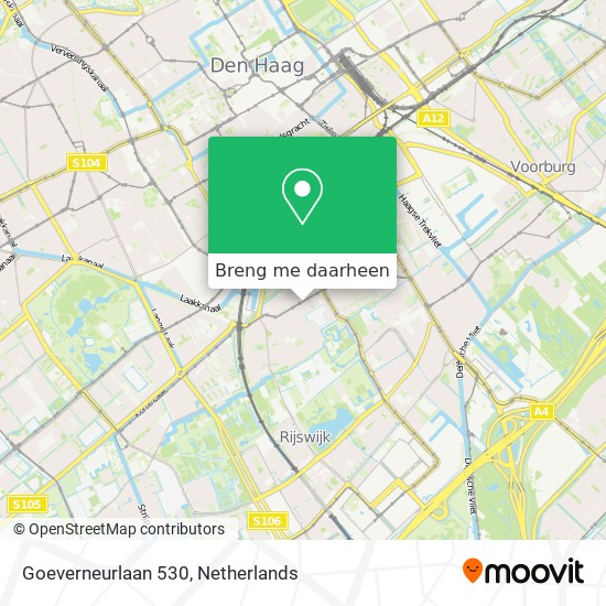 Goeverneurlaan 530 kaart