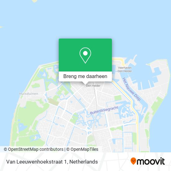 Van Leeuwenhoekstraat 1 kaart