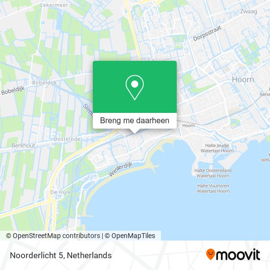 Noorderlicht 5 kaart