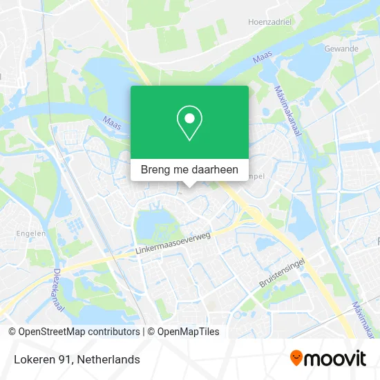 Lokeren 91 kaart