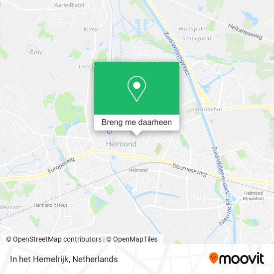 In het Hemelrijk kaart