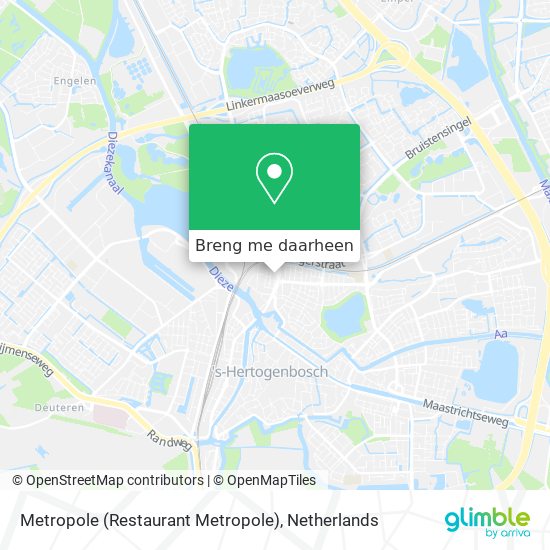 Metropole (Restaurant Metropole) kaart