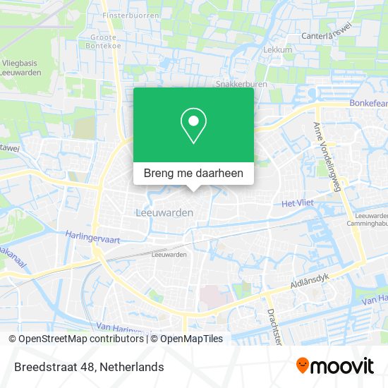 Breedstraat 48 kaart