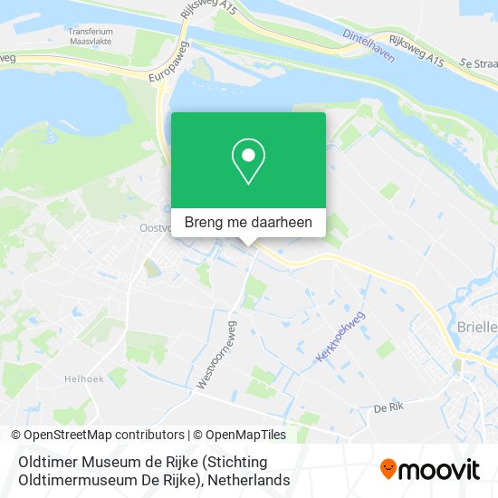 Oldtimer Museum de Rijke (Stichting Oldtimermuseum De Rijke) kaart