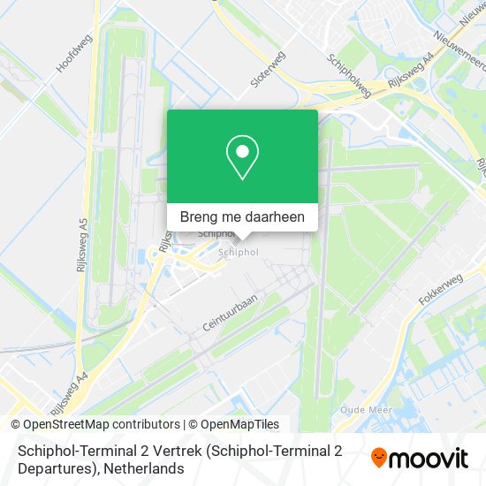 werkwoord tegel perspectief Hoe gaan naar Schiphol-Terminal 2 Vertrek in Haarlemmermeer via Bus, Trein  of Tram?
