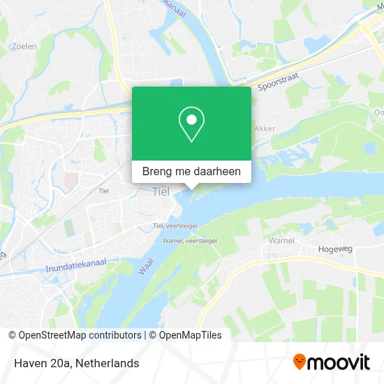 Haven 20a kaart