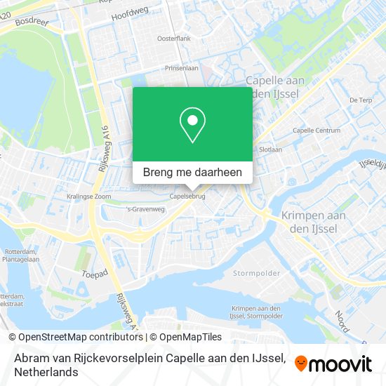 Abram van Rijckevorselplein Capelle aan den IJssel kaart