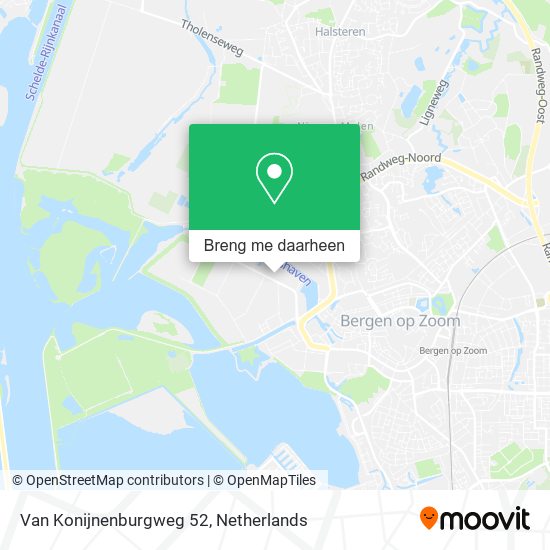 Van Konijnenburgweg 52 kaart