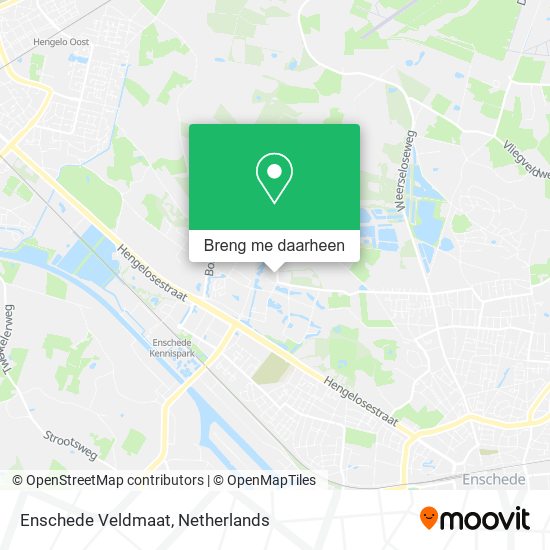 Enschede Veldmaat kaart