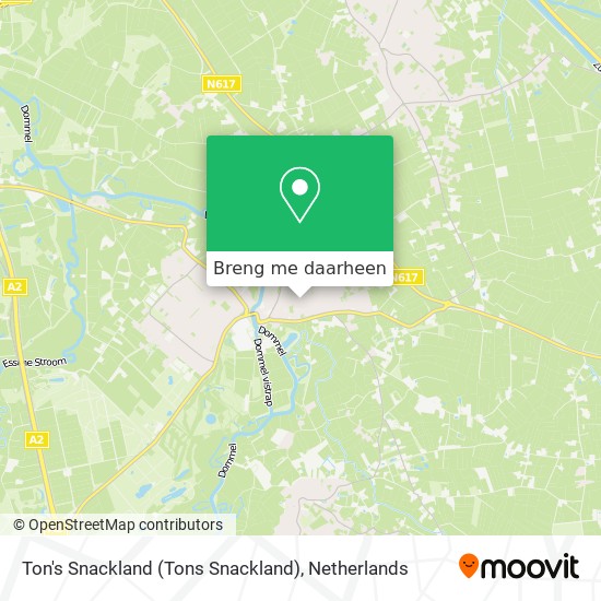 Ton's Snackland (Tons Snackland) kaart