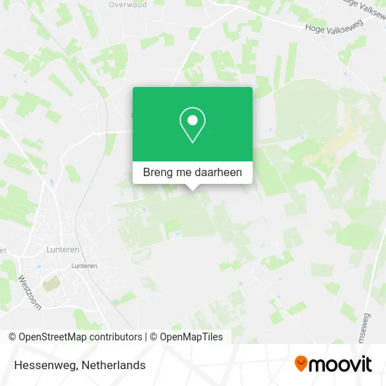 Hessenweg kaart