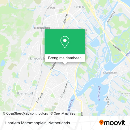 Haarlem Marsmanplein kaart