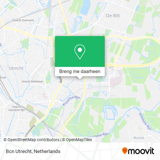 Bcn Utrecht kaart