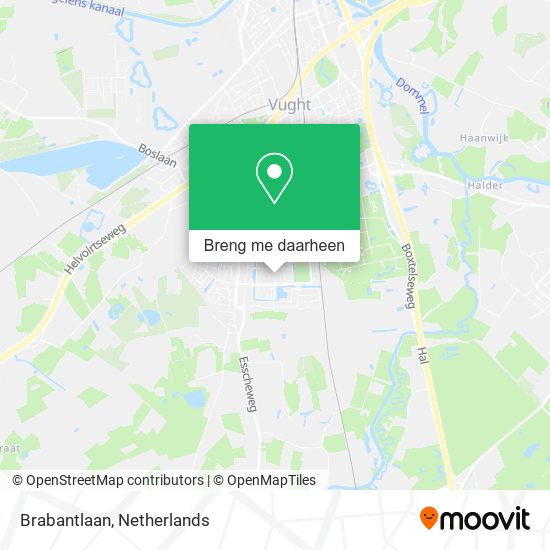 Brabantlaan kaart