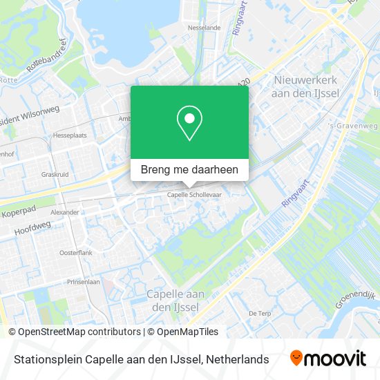 Stationsplein Capelle aan den IJssel kaart