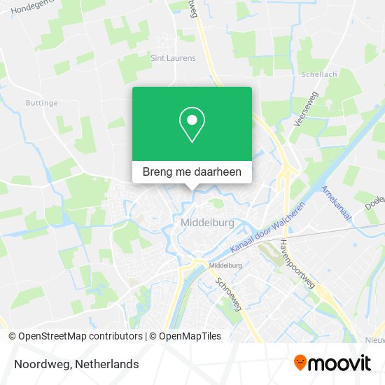 Noordweg kaart