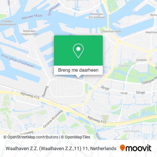 Waalhaven Z.Z. (Waalhaven Z.Z.,11) 11 kaart