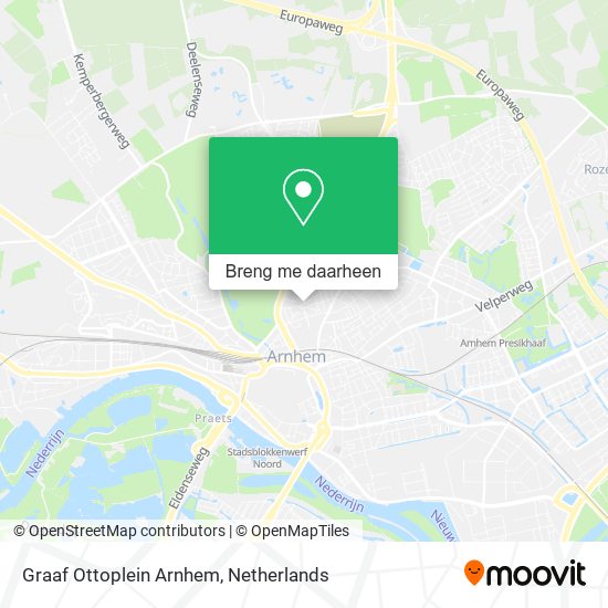Graaf Ottoplein Arnhem kaart