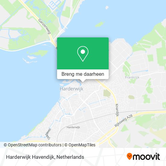 Harderwijk Havendijk kaart