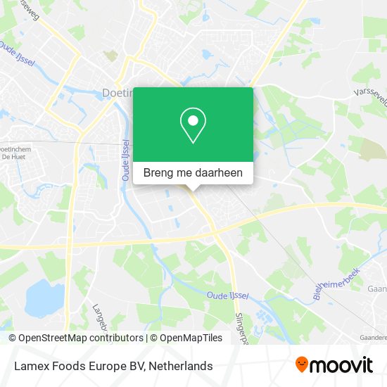 Lamex Foods Europe BV kaart