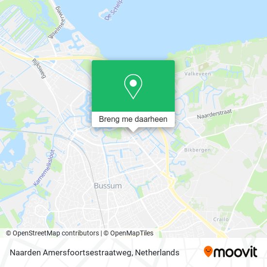 Naarden Amersfoortsestraatweg kaart