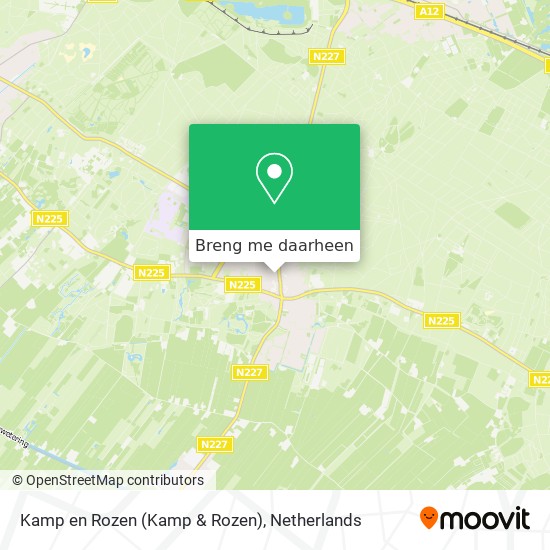 Kamp en Rozen (Kamp & Rozen) kaart