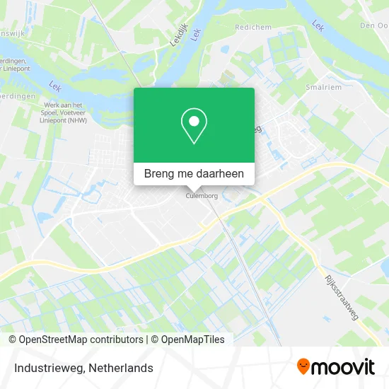 Industrieweg kaart