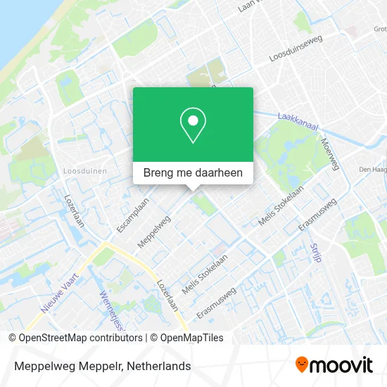 Meppelweg Meppelr kaart