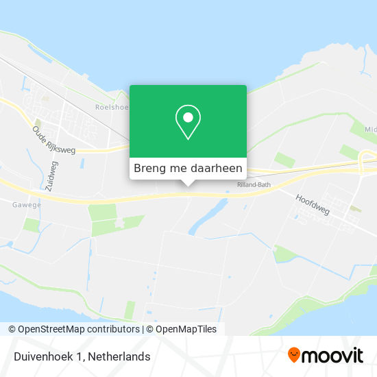 Duivenhoek 1 kaart